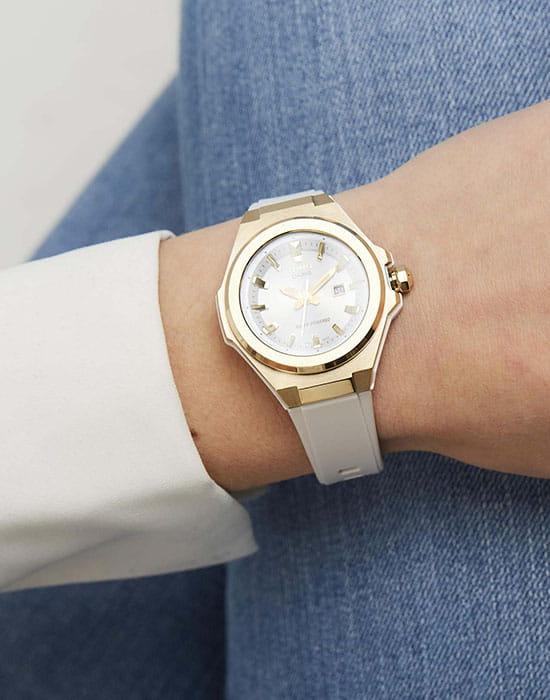 Casio Casio Baby-G MSG-S500G-7ADR , наручные женские часы фото под углом